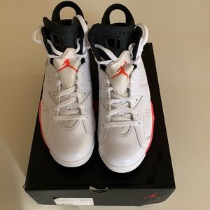 AIR JORDAN 6 RETRO (2014) INFARED WHITE